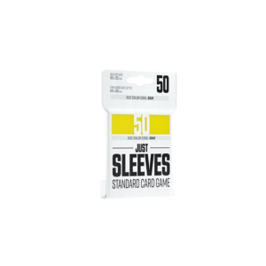 Just Sleeves - Standard Card Game Yellow (50 Sleeves)