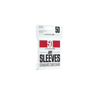 Just Sleeves - Standard Card Game Red (50 Sleeves)