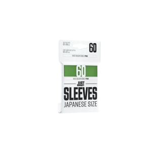 Just Sleeves - Japanese Size Green (60 Sleeves)