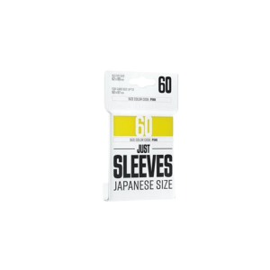 Just Sleeves - Japanese Size Yellow (60 Sleeves)