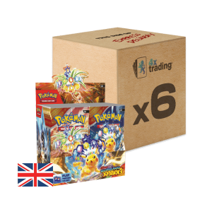 PKM - Scarlet & Violet 8 Surging Sparks Sealed Case (6 Box) - EN