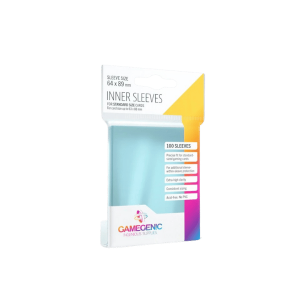 Gamegenic - Inner Sleeves - Clear (100 Sleeves)