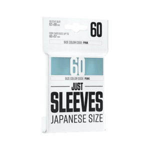 60 Buste Small Gamegenic Just Sleeves (Traslucido)