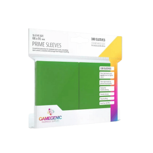 Gamegenic Prime Sleeves (Verde) (100 Sleeves)