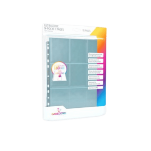 10 Gamegenic Ultrasonic 9-Pocket Pages