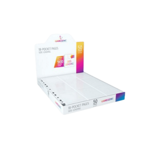 50 Gamegenic 18-Pocket Side-Loading Pages (Bianco)