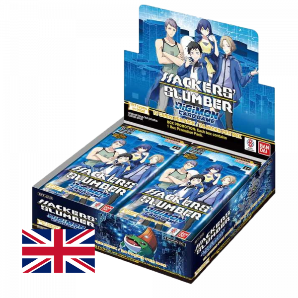 Digimon Card Game Hackers’ Slumber BT23 Booster Display (24 Packs) – EN