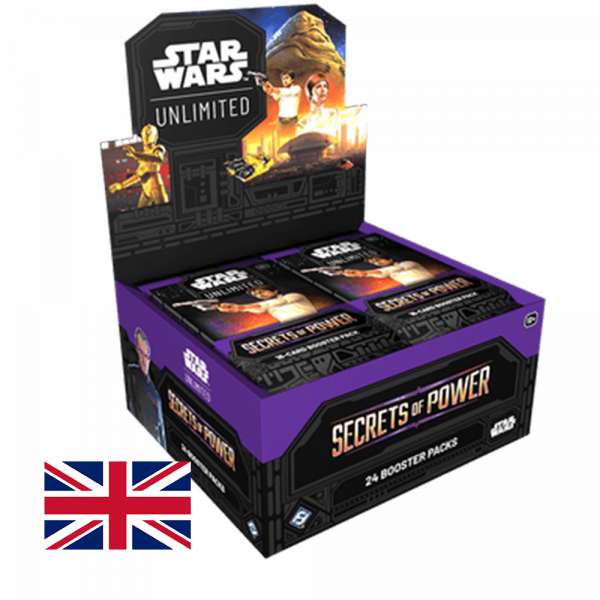 Star Wars: Unlimited – Secrets of Power Booster Display (24 Booster) – EN