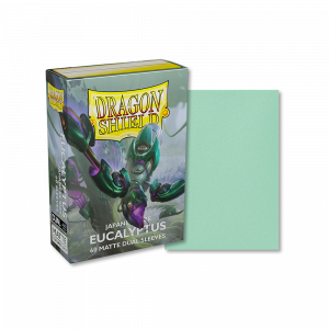 Dragon Shield Japanese size Dual Matte Sleeves - Eucalyptus 'Lehel' (60 Sleeves)