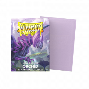 Dragon Shield Japanese size Dual Matte Sleeves - Orchid 'Emme' (60 Sleeves)