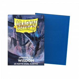 Dragon Shield Japanese size Matte Dual Sleeves - Wisdom (60 Sleeves)