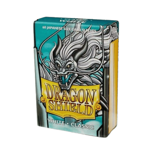 Dragon Shield Japanese Art Sleeves – Classic White (60 Sleeves)