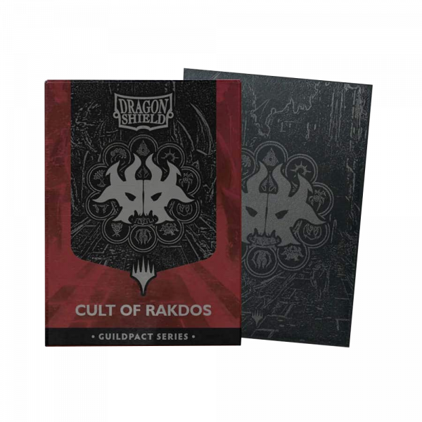 Dragon Shield Standard size License Sleeves – Magic: The Gathering Cult of Rakdos (100 Sleeves)