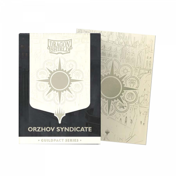 Dragon Shield Standard size License Sleeves – Magic: The Gathering Orzhov Syndicate (100 Sleeves)
