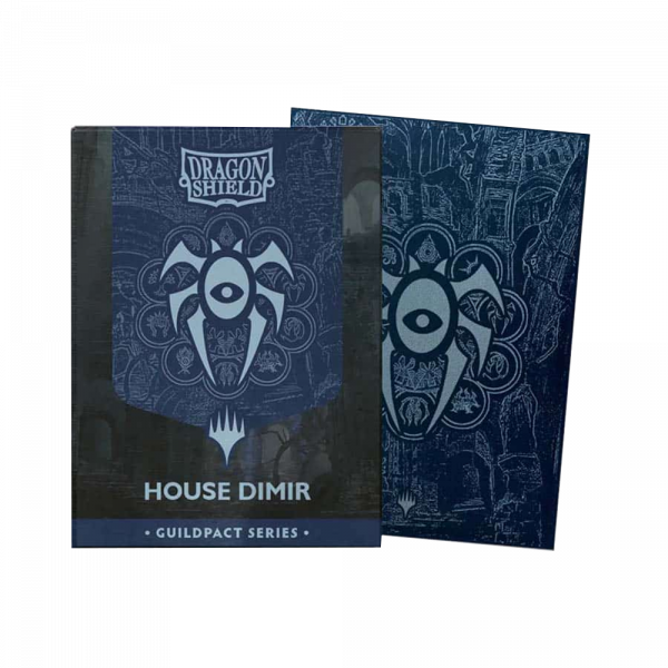 Dragon Shield Standard size License Sleeves – Magic: The Gathering House Dimir (100 Sleeves)
