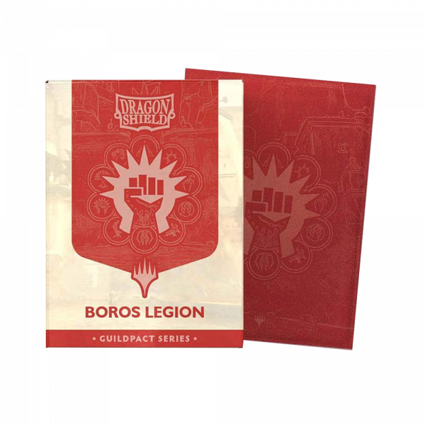 Dragon Shield Standard size License Sleeves – Magic: The Gathering Boros Legion (100 Sleeves)