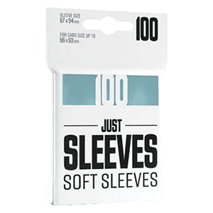 Just Sleeves - Soft Sleeves (100 Sleeves)