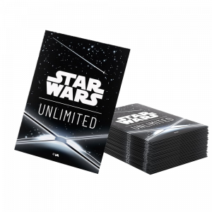 Gamegenic - Star Wars: Unlimited Art Sleeves - Card Back Black