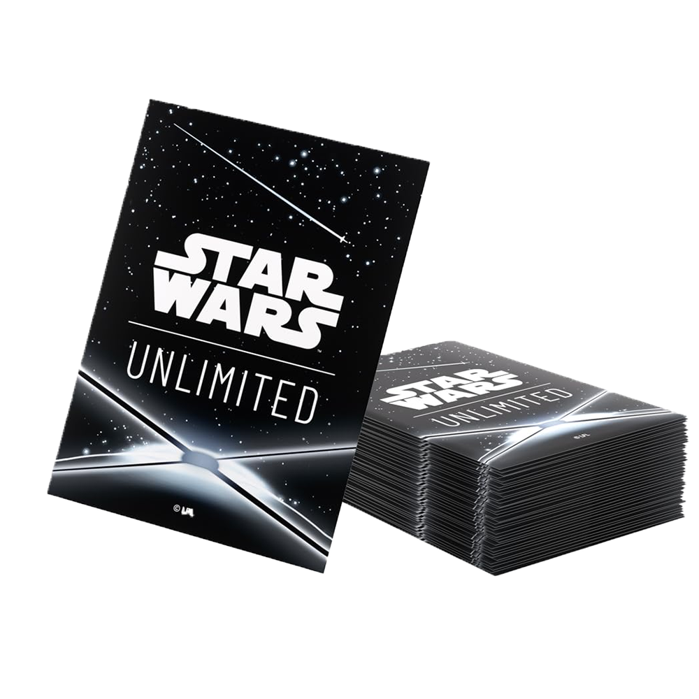 Gamegenic - Star Wars: Unlimited Art Sleeves - Card Back Black