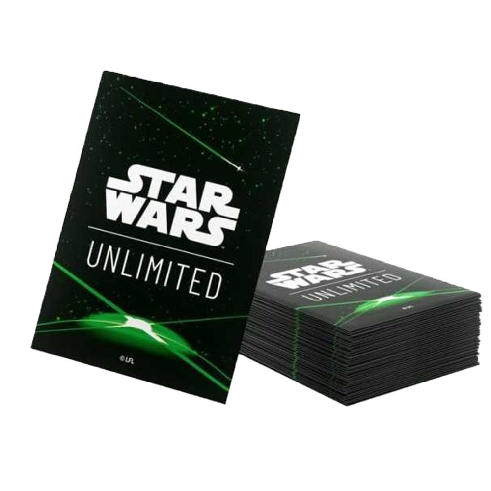 Gamegenic - Star Wars: Unlimited Art Sleeves - Card Back Green