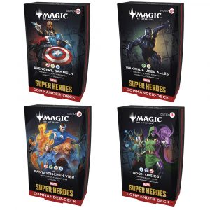 Magic: The Gathering | Marvel Super Heroes Commander Deckset - DE