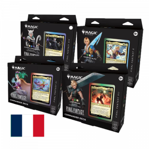 Magic: The Gathering | Final Fantasy Commander Deck Display (4 Decks) - FR