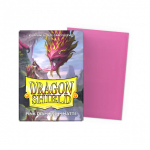 Dragon Shield Japanese Matte Sleeves - Pink Diamond Cornelia (60 Sleeves)