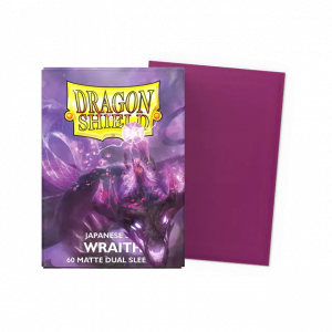 Dragon Shield Japanese size Dual Matte Sleeves - Wraith 'Alaria, Righteous Wraith' (60 Sleeves)