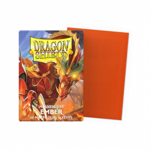 Dragon Shield Japanese size Dual Matte Sleeves - Ember 'Alaria, Warrior Princess' (60 Sleeves)