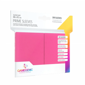 Gamegenic - Prime Sleeves Pink (100 Sleeves)
