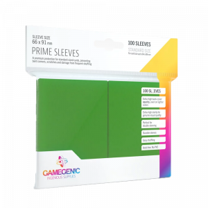 Gamegenic - Prime Sleeves Green (100 Sleeves)