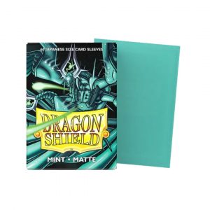 Dragon Shield Small Sleeves - Japanese Matte Mint (60 Sleeves)