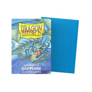 Dragon Shield Small Sleeves - Japanese Matte Sapphire 'Turikos' (60 Sleeves)