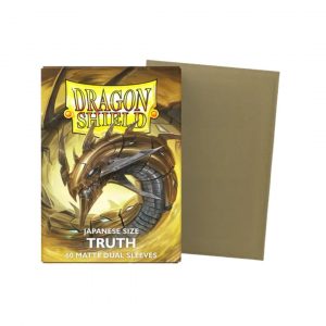 Dragon Shield Sleeves - Japanese size - Matte Dual - Truth (60 Sleeves)