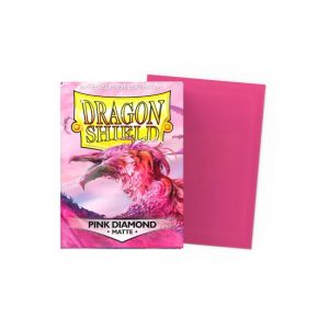Dragon Shield Standard Matte Sleeves - Pink Diamond (100 Sleeves)