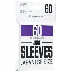 Just Sleeves - Japanese Size Purple (60 Sleeves)